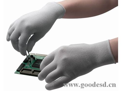 PU碳素涂指无尘手套