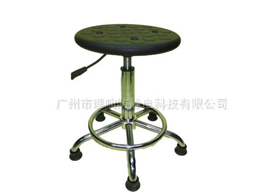 防静电升降PU发泡圆凳07