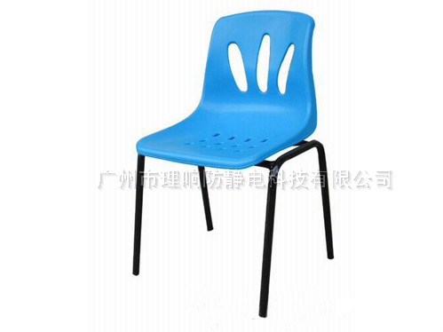 无尘四脚胶面靠背椅