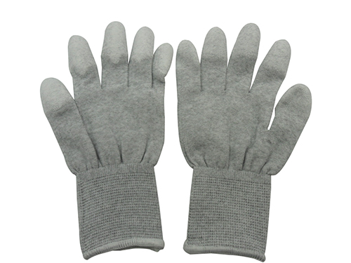 碳纤维热熔边涂指手套