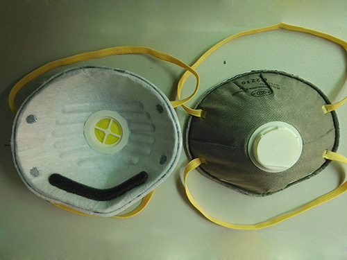 G-2210SV加炭带阀杯形口罩