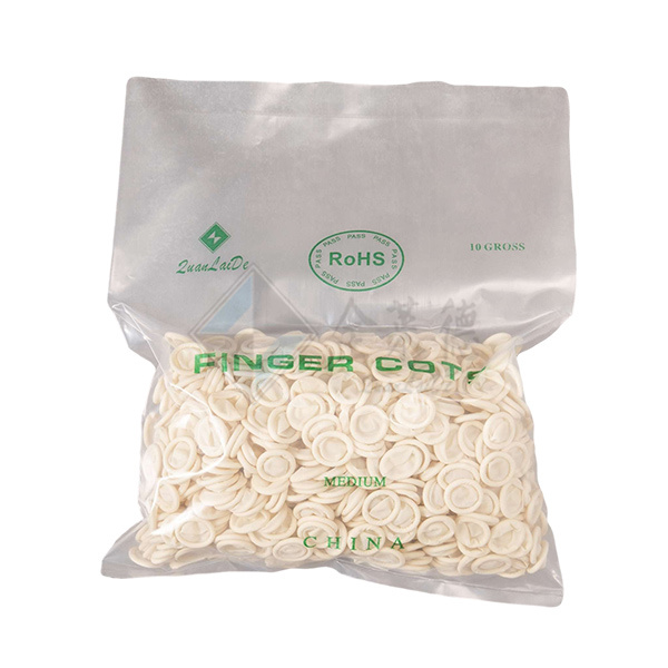 乳白色手指套